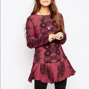Free People Smooth Talker Tunic Top